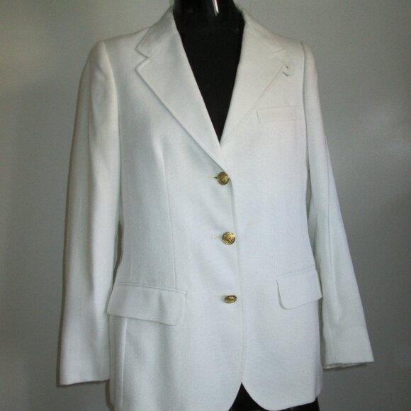 Point of View white Blazer Jacket - Picture 2 of 8